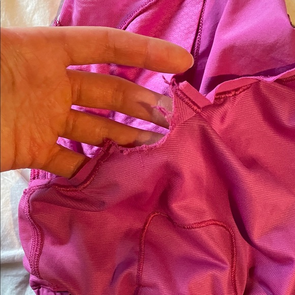 Women's Magenta Lulu Active special edition corset Tank and hotty hot Shorts Set - Picture 2 of 5